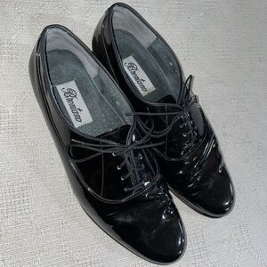 Brentano Men’s Party Shoes Size 11 M Black Patent Leather Going Out Formal City